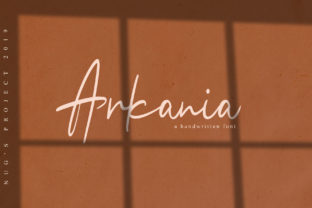 Arkania: A Modern Script Font for Contemporary Web Design