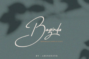Baginda: A Bold Script Font for Modern Web Design