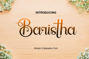 Baristha: A Charming Calligraphy Font for Editorial Design