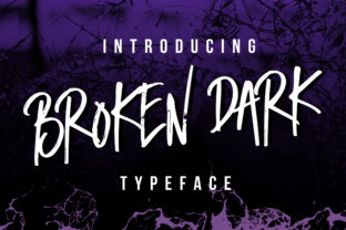 Broken Dark: A Font for Edgy, Professional Branding