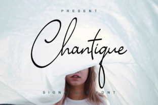 Chantique: A Font for Elegant and Charming Editorial Design