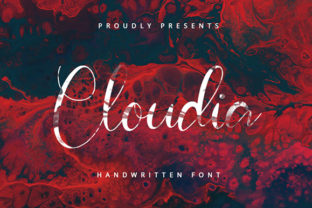 Cloudia: A Playful Handwritten Font for Engaging Web Design