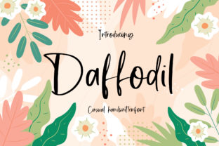 Discover Daffodil: A Friendly Handwritten Font for Your Brand