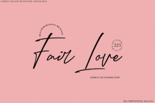 Discover Fair Love: A Font for Elegant Editorial Design