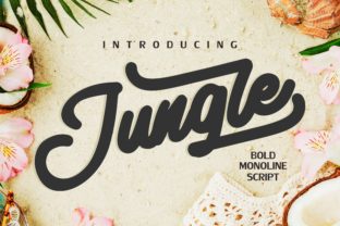 Discover Jungle: A Playful Script Font for Editorial Design