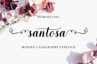Elevate Your Editorial Design with Santosa Font
