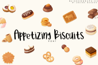 Enhance Your Brand with Appetizing Biscuits Font