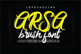 Enhance Your Brand with Arsa: A Bold Script Font