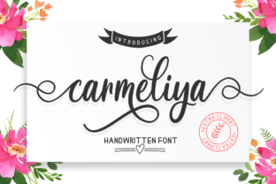 Enhance Your Brand with Carmeliya: A Modern Script Font