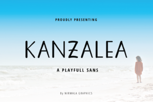 Enhance Your Brand with Kanzalea: A Playful Sans Typeface