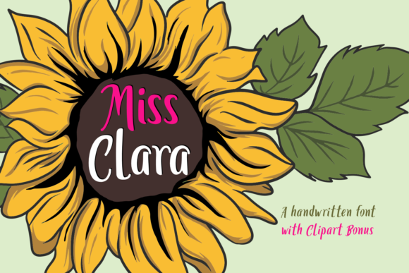 Enhance Your Brand with Miss Clara: A Charming Handwritten Font