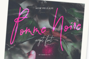 Enhance Your Brand with Pomme Noir Font