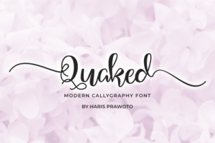 Enhance Your Brand with Quaked: A Modern Calligraphy Font