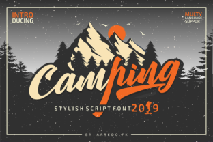 Enhance Your Brand with the Versatile Camping Font