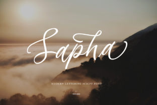 Enhance Your Web Design with Sapha: A Charming Handwritten Font