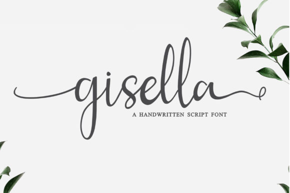 Gisella: A Sweet and Authentic Handwritten Font for Crafters