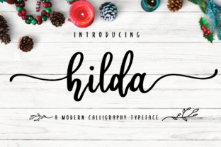 Hilda: A Script Font for Elegant Editorial Design