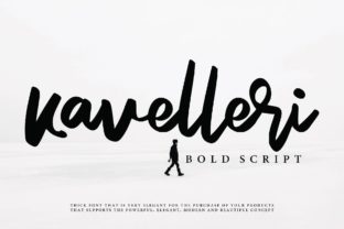 Kavelleri: A Script Font with Modern Elegance