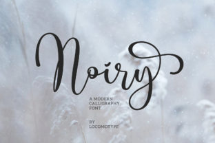 Noiry: A Modern Calligraphy Font for Editorial Charm