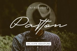 Patton: A Signature-Like Typeface for Personalized Branding
