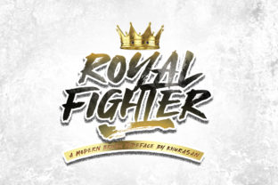 Royal Fighter: A Handwritten Brush Font for Editorial Charm