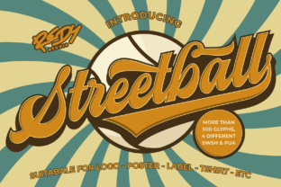 Streetball: A Playful Font for Engaging Business Branding