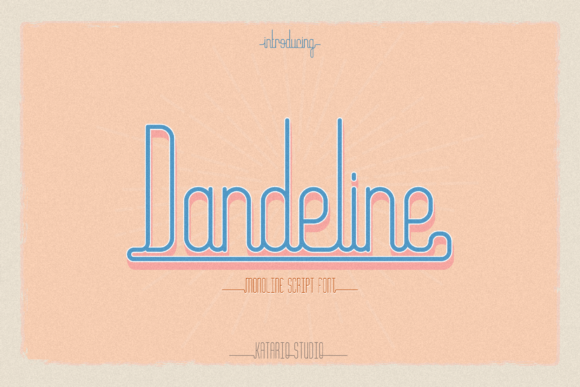 Transform Your Brand with Dandeline: A Sweet and Fun Font