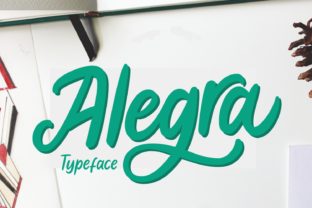Unleash Creativity with Alegra: A Bold Handwritten Font
