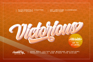 Victorious: The Bold Script Font for Eye-Catching Campaigns